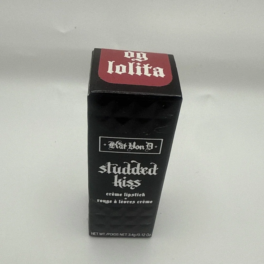 Kat Von D Studded Kiss Creme Lipstick OG Lolita Full Size New in Box